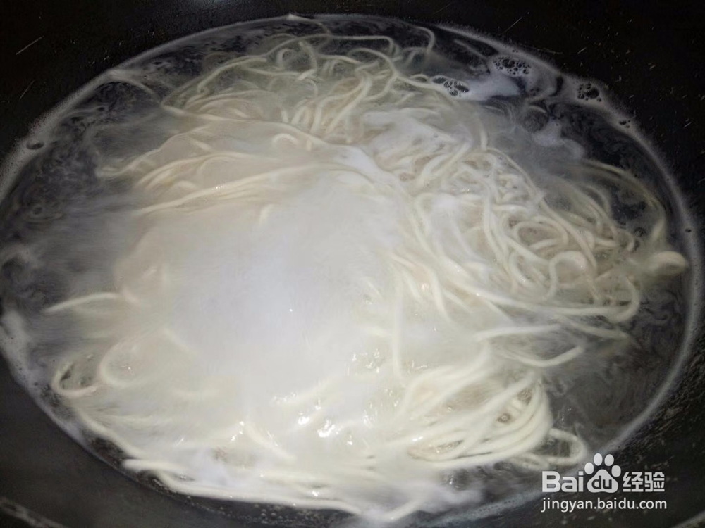 东北简易葱油面