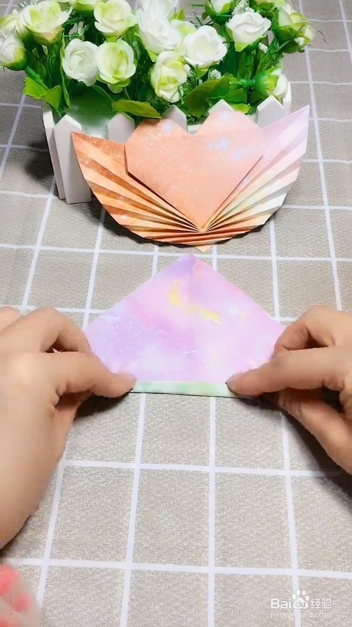 如何用折纸制作天使的翅膀