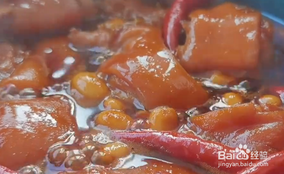 懒人版红烧猪脚的制作方法