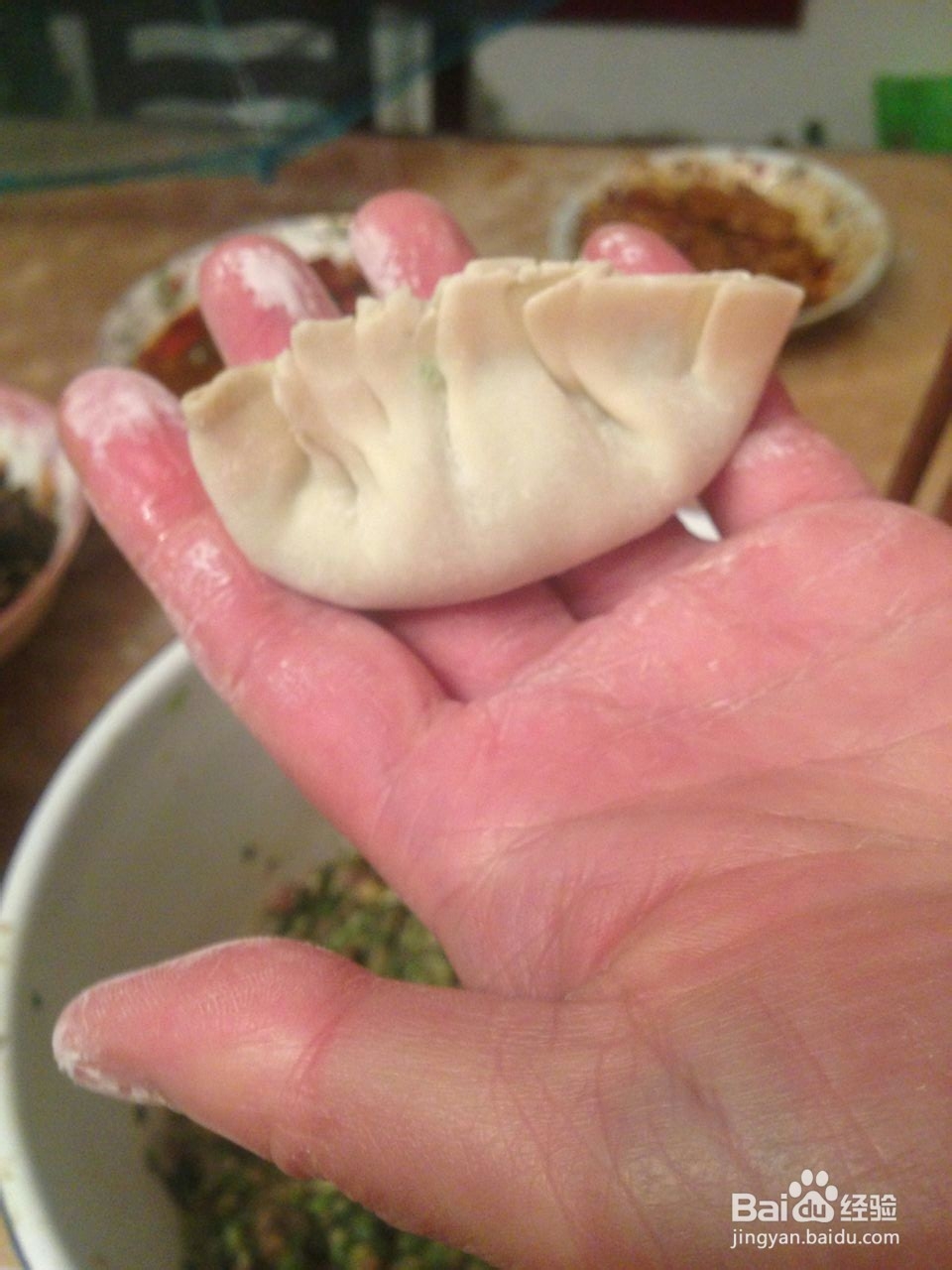 怎么自己亲手包饺子~~