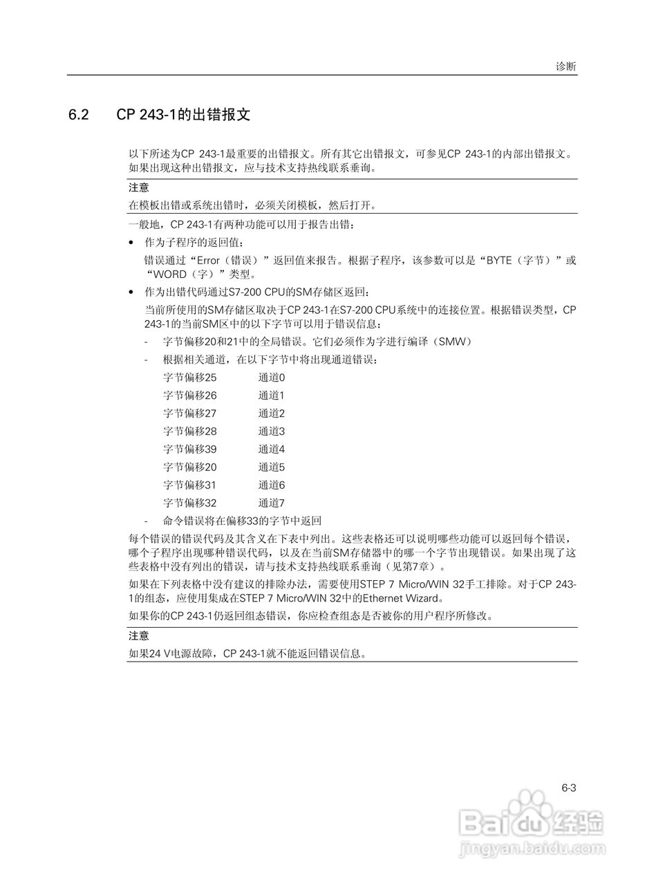 SIEMENS工业以太网通讯处理器CP243-1说明手册:[5]