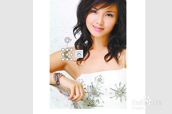 word2016如何制作明星卡贴——刘涛三十一