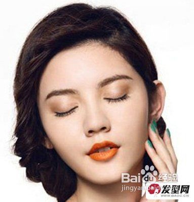 图解2款简单编发发型教程