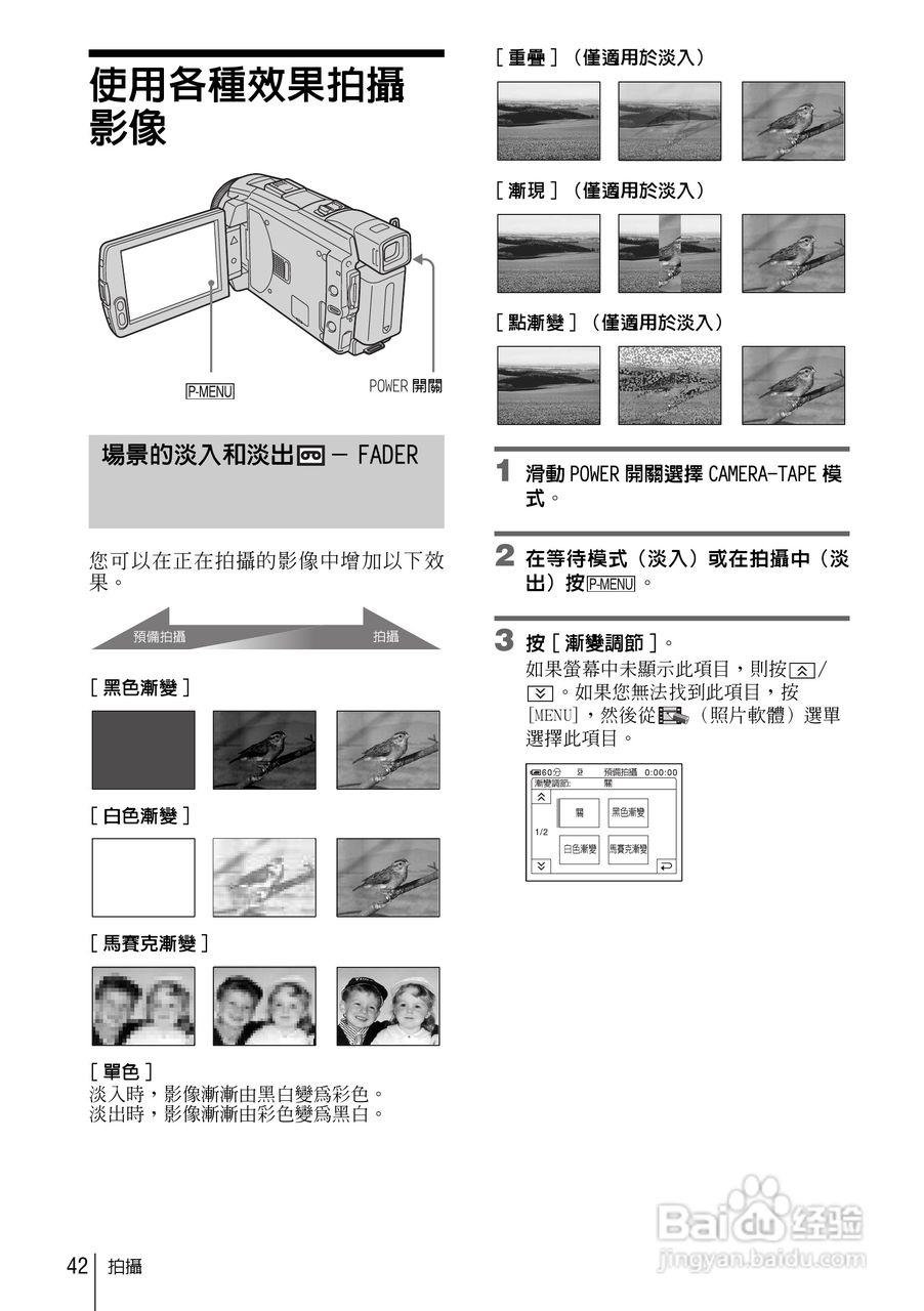 SONY索尼DCR-HC85数码摄像机说明书:[5]