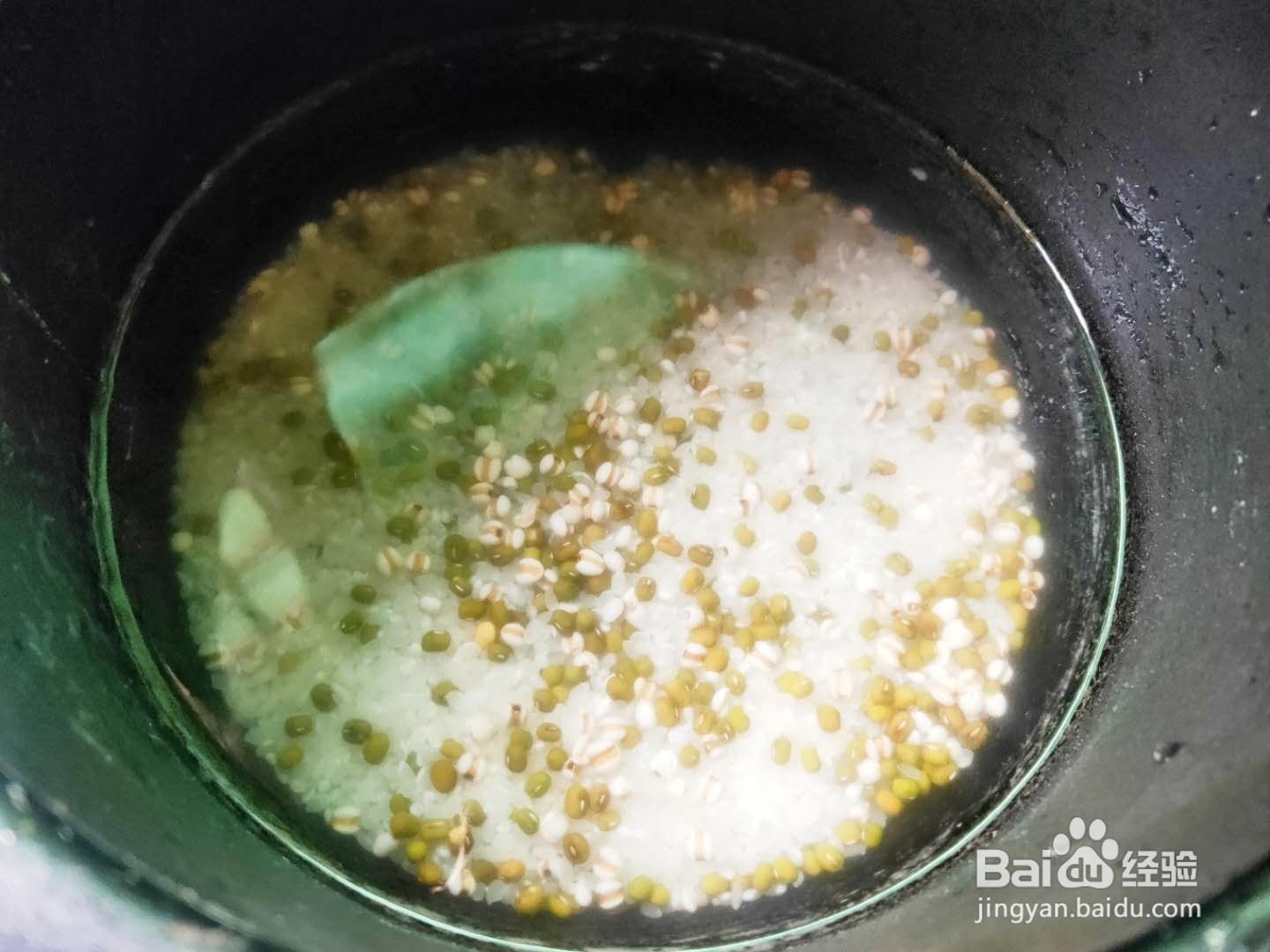 绿豆薏仁粥---养生系列