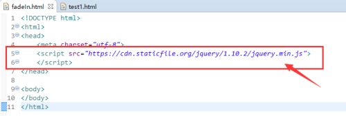 【jQuery】使用fadeOut方法实现淡出效果。