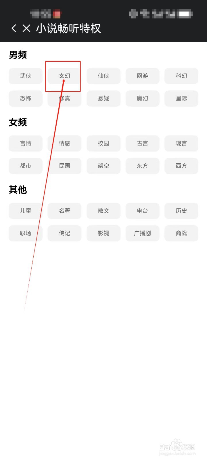 360手机浏览器怎么查看《玄幻》分类小说？