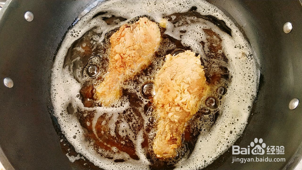 香酥炸鸡腿的做法