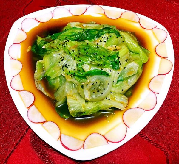 蚝油手撕西生菜
