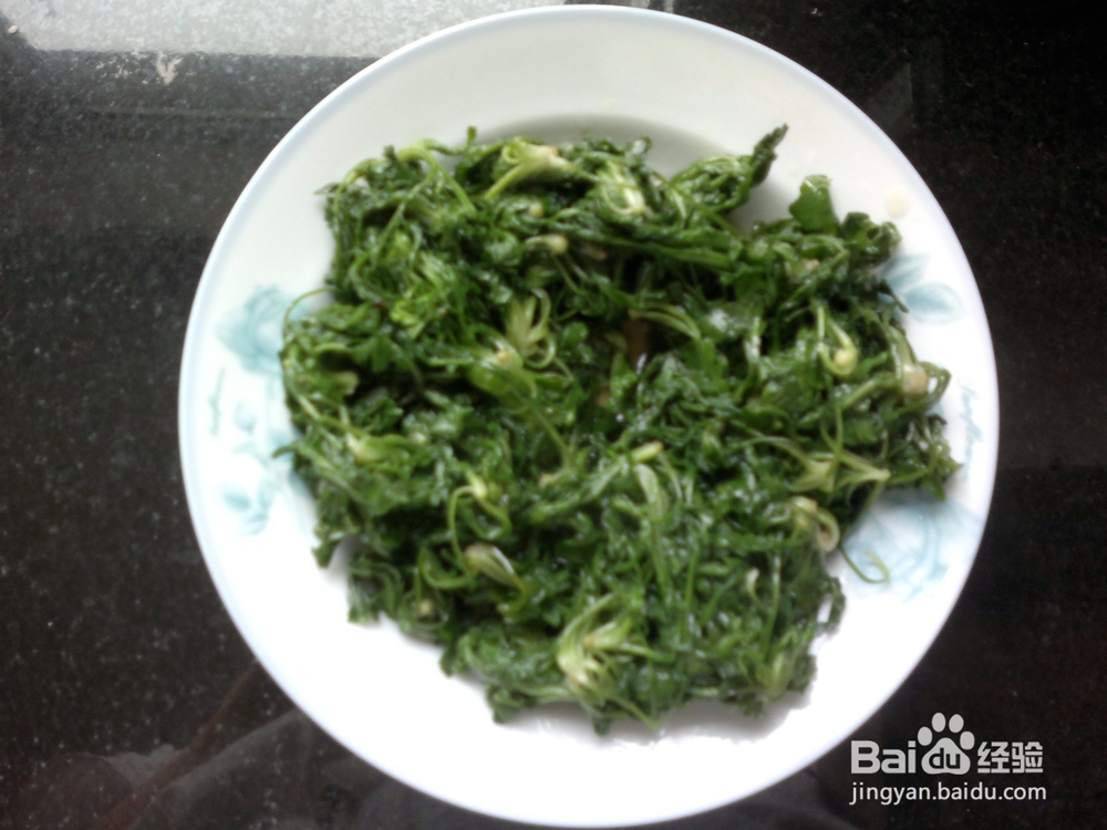 开春刮油清肠菜清炒荠菜的做法