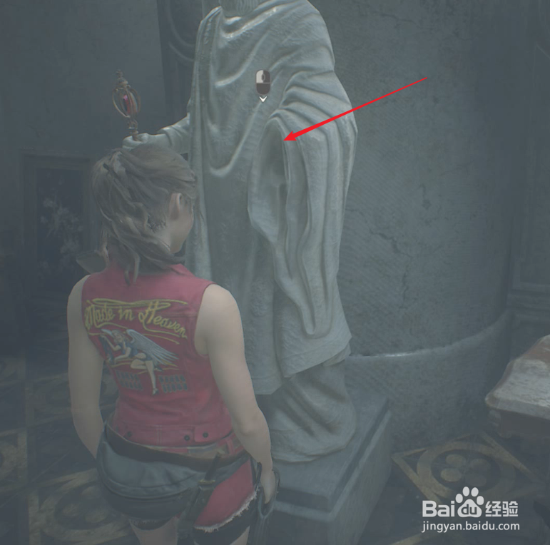 生化2重制版克莱尔里关攻略12:前往东侧美术室