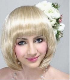 秀出时尚感的明媚新娘妆容