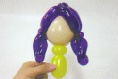 魔法气球造型系列之气球人偶小萝莉美女（上）