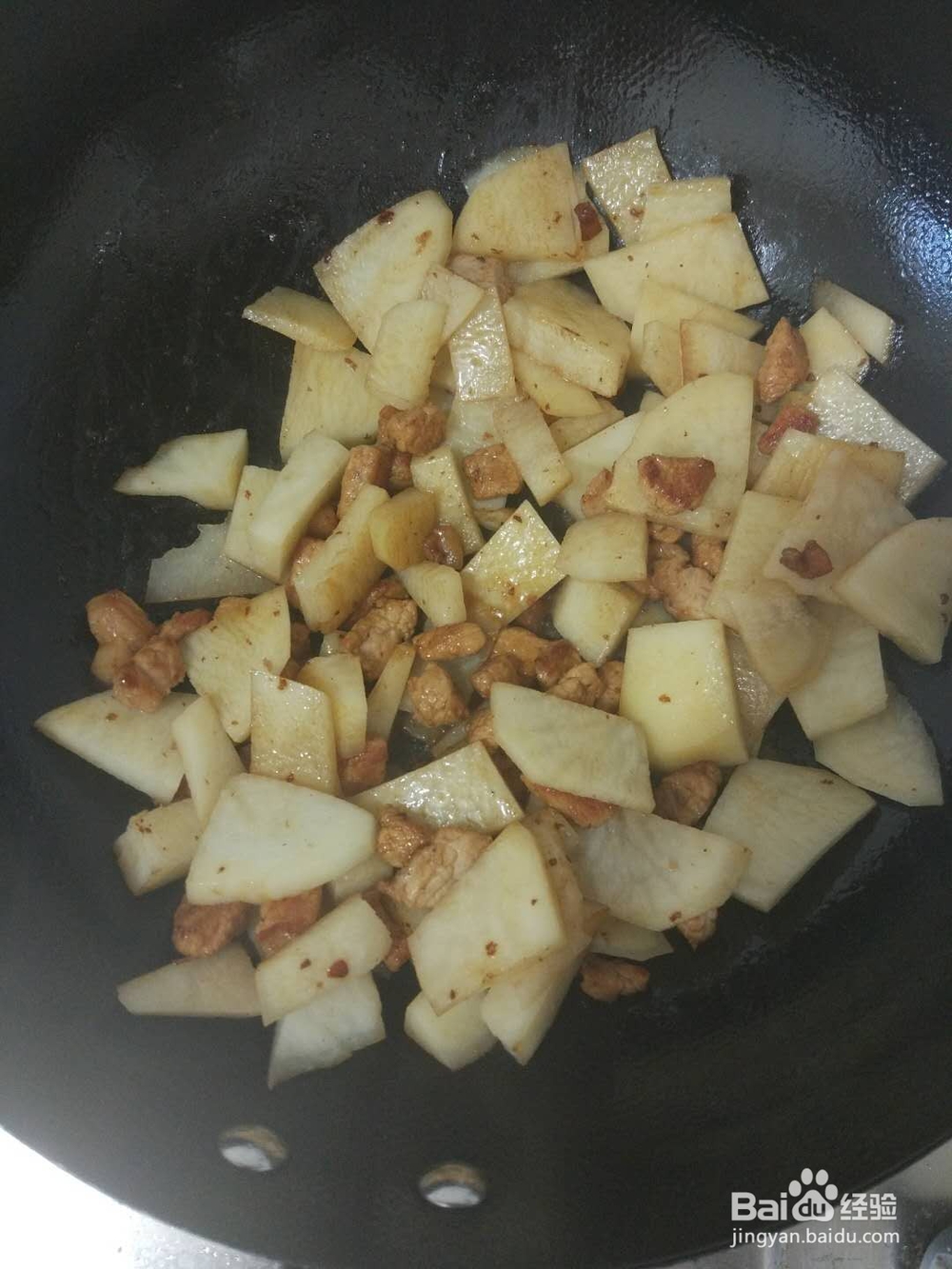 如何做土豆炒肉