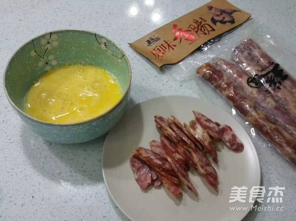 辣味蛋炒腊肠