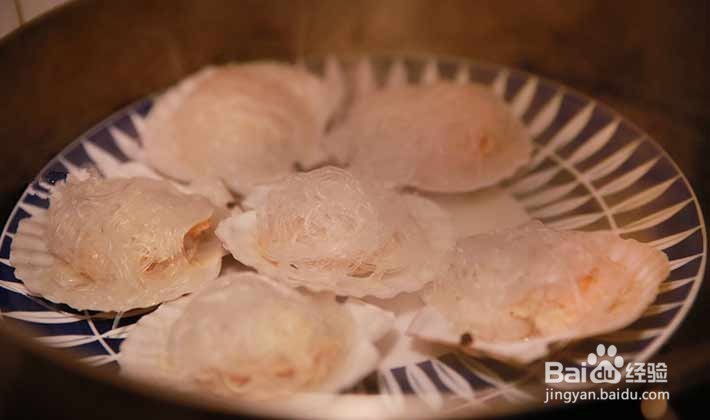 蒜茸粉丝蒸扇贝怎么做