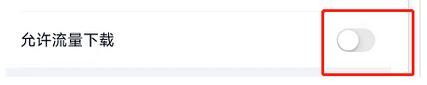 爱奇艺极速版怎么允许流量下载