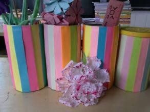 手工DIY—笔筒的制作3