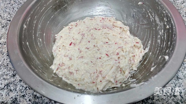 炸萝卜丸子的做法