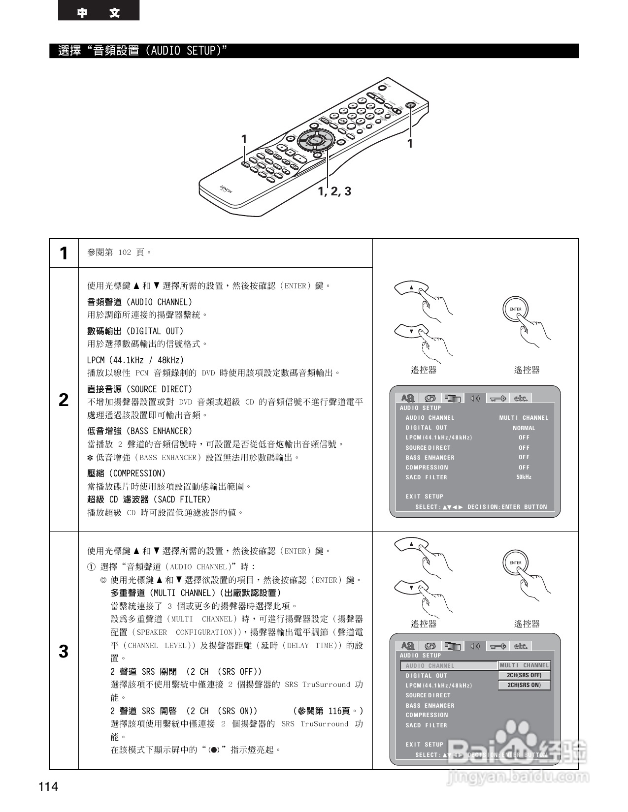 DENON DVD音频-视频/超级CD播放机DVD-3910说明书:[6]