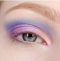 紫色眼妆的画法