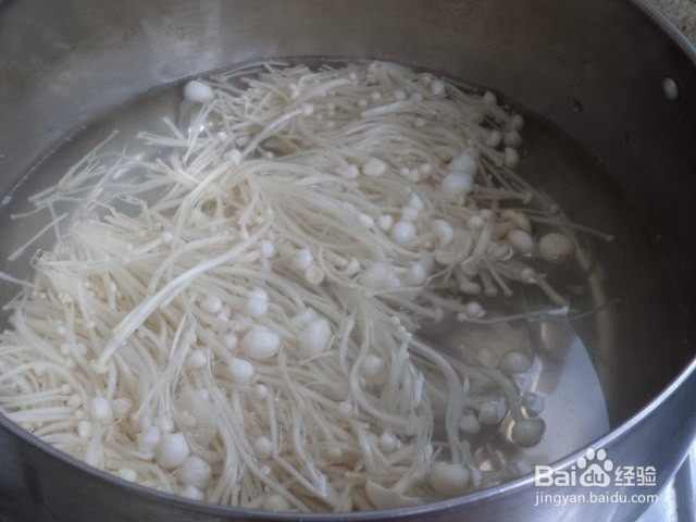 金针菇烧豆腐家常做法
