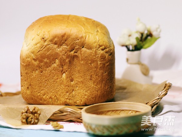 面包机一键牛奶核桃软吐司