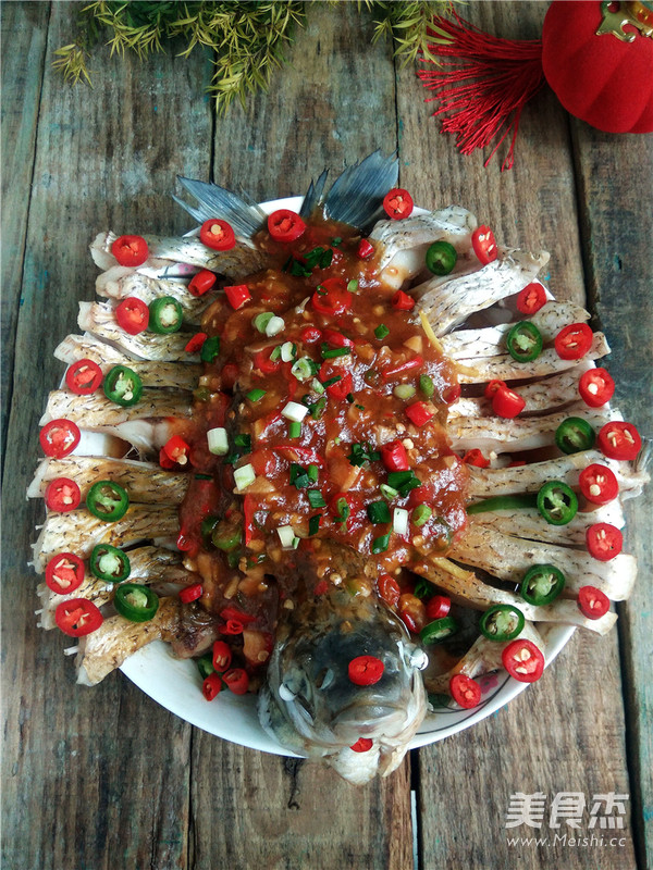 孔雀开屏鱼的做法