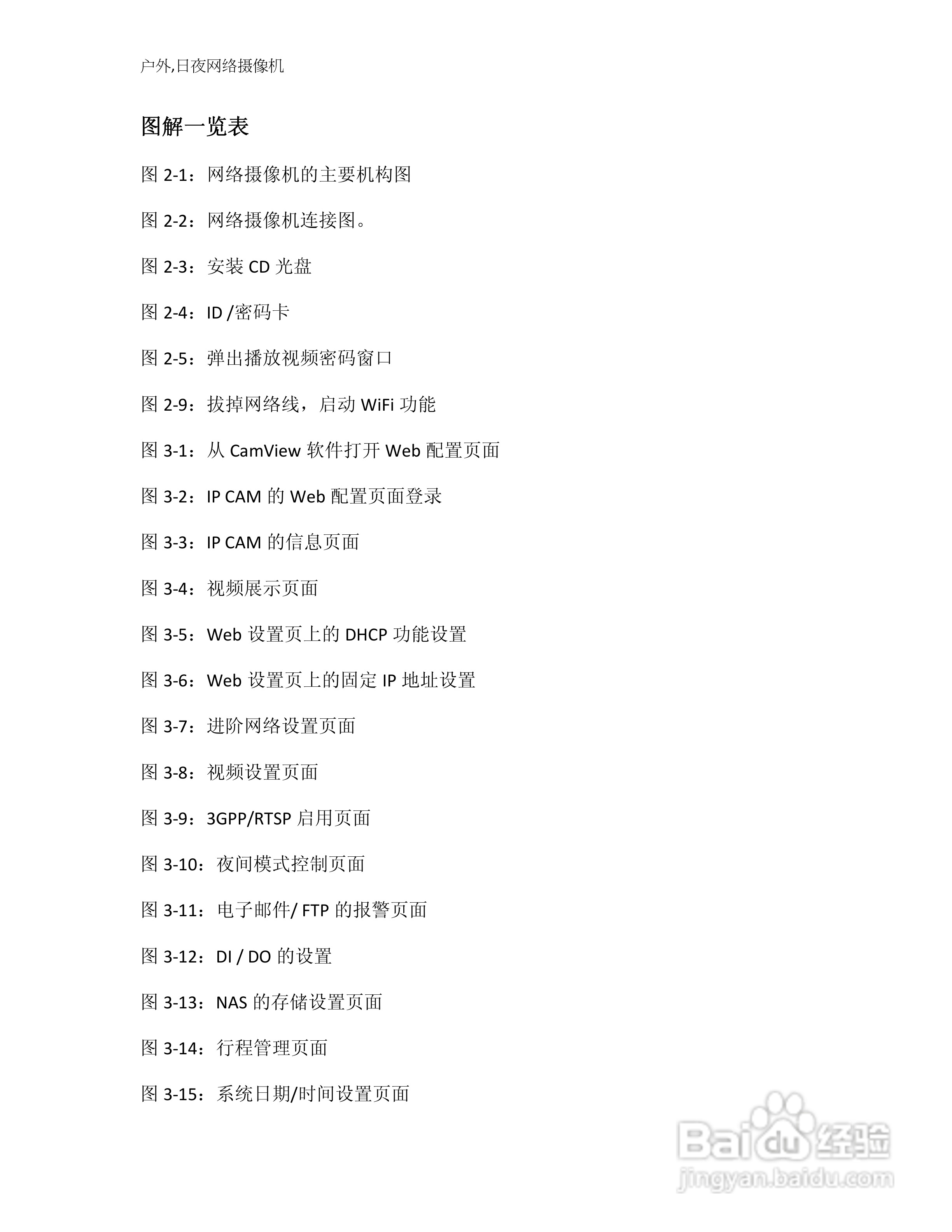 户外/日夜网络摄像机IC602用户手册:[1]