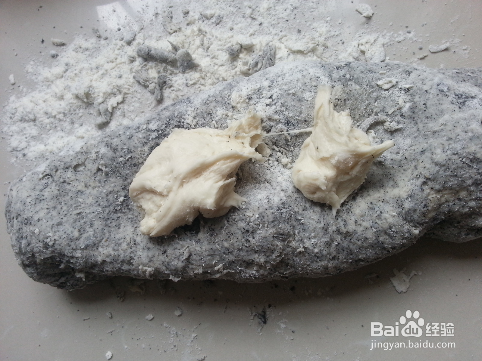 松软无敌芝麻包的做法