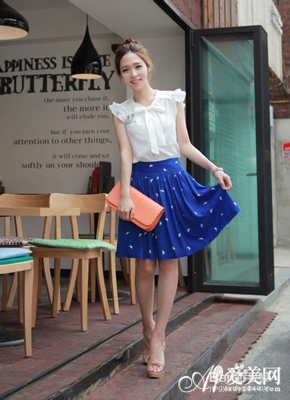 巧搭A字裙，变身夏日潮人