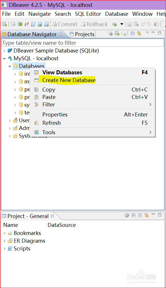 基于mysql的DBeaver入门