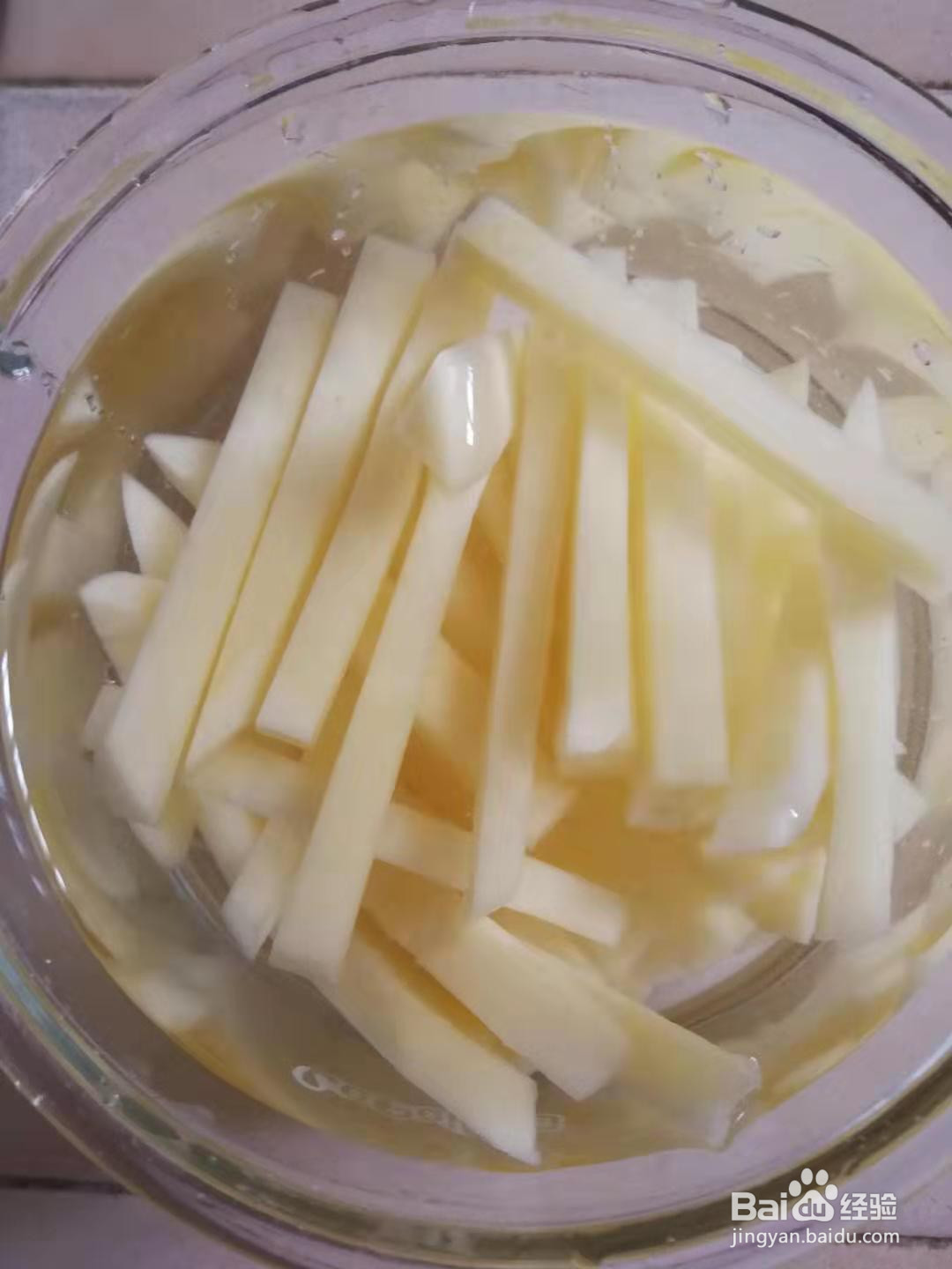 空气炸免油薯条的做法