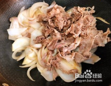 洋葱肥牛的做法