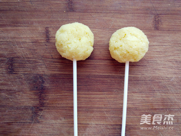 棒棒糖蛋糕的做法