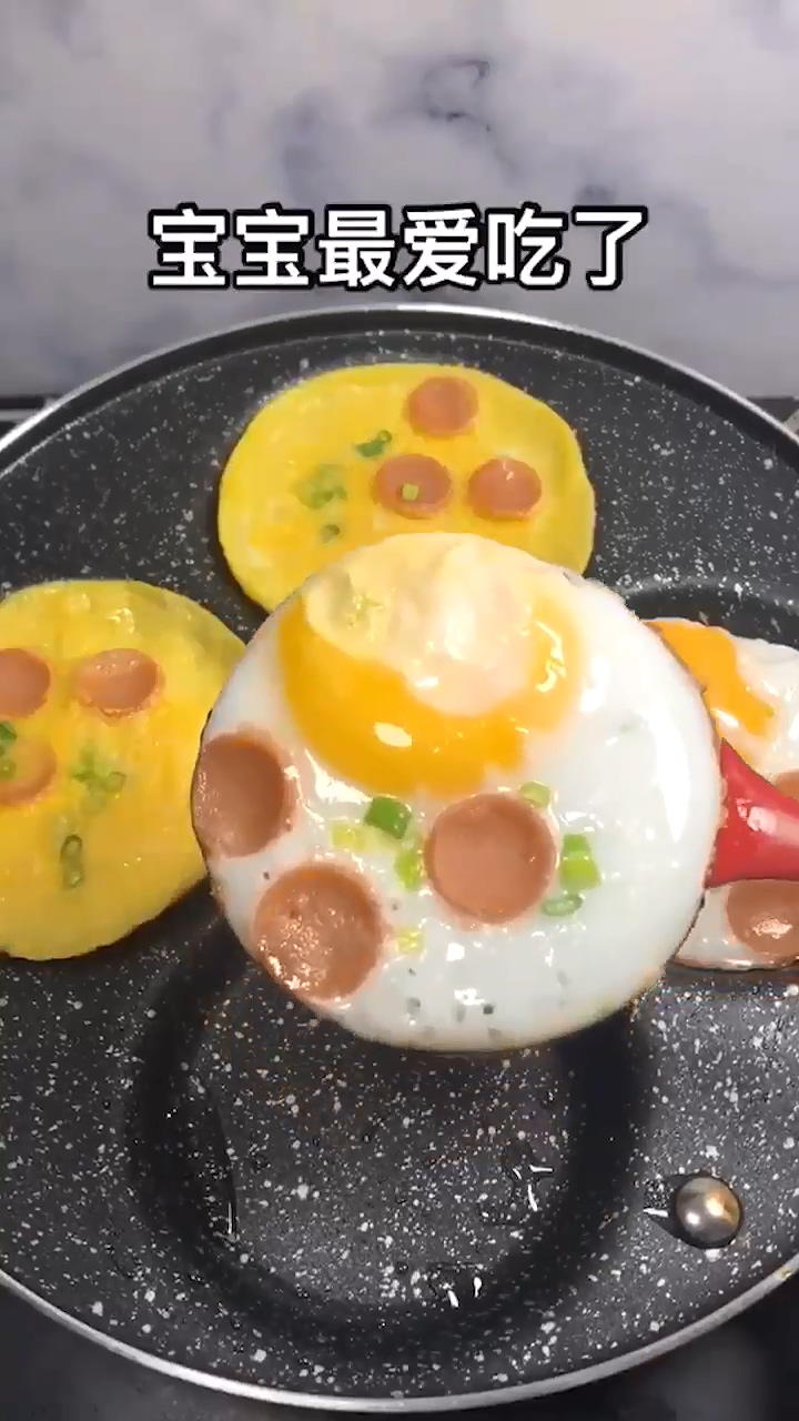 美味火腿煎蛋怎么做