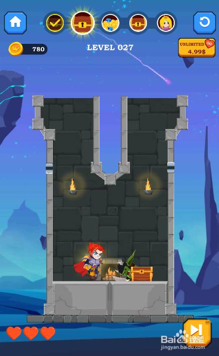 Hero Rescue Online的LEVEL 027如何通关?