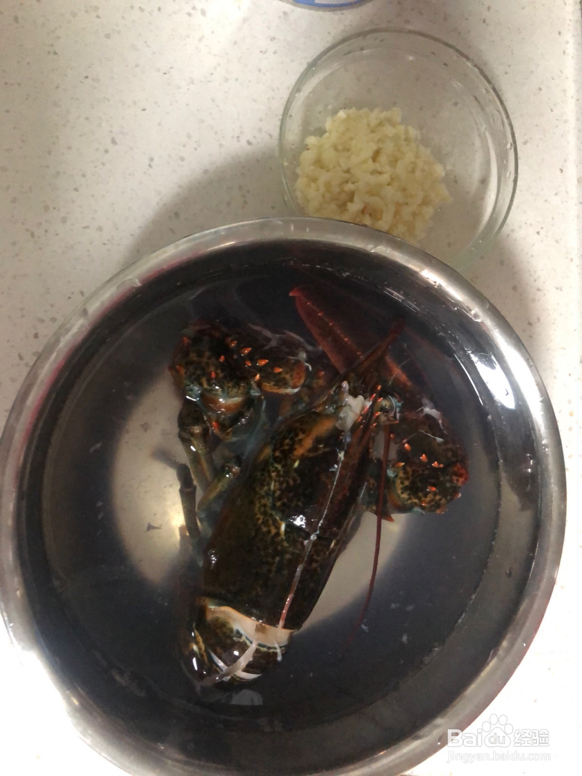鲜美蒜蓉大龙虾的做法