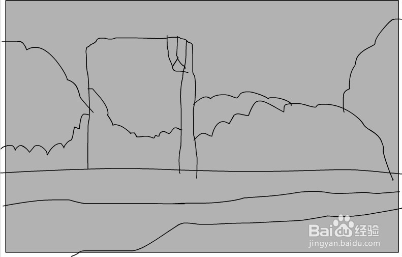 flash绘制一个石碑的场景