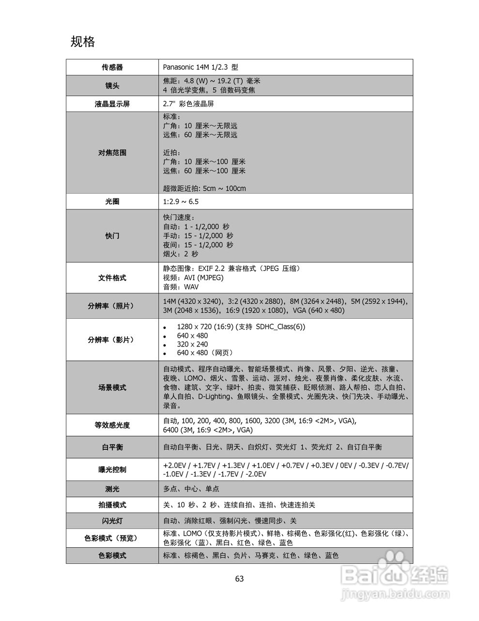 海尔DC-S68数码相机使用说明书:[7]