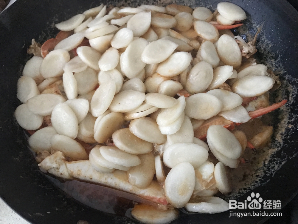 海鲜教程-年糕炒螃蟹