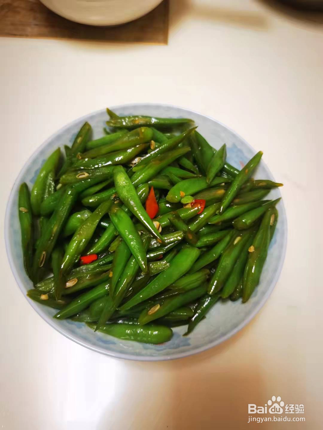 家常菜爽口的清炒四季豆