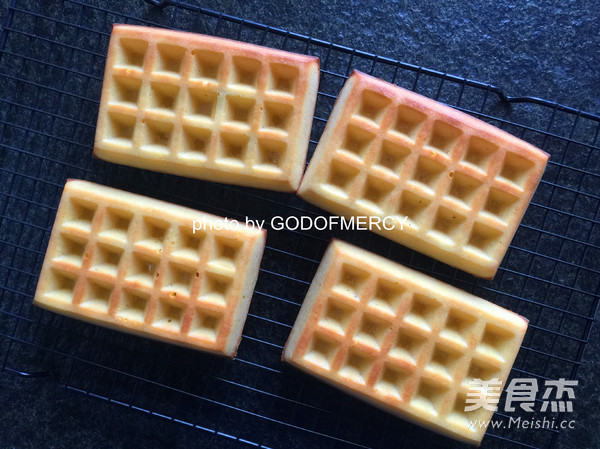奶香华夫饼的做法