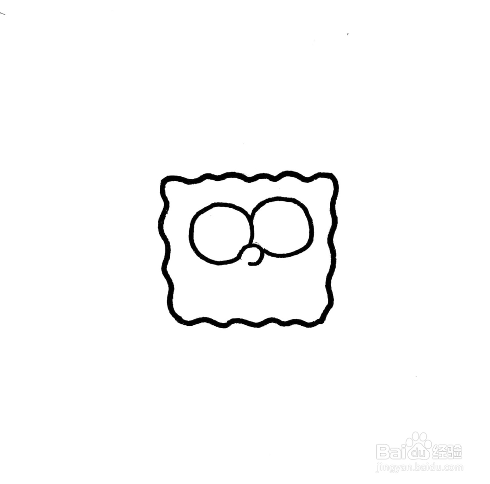 海绵宝宝简笔画