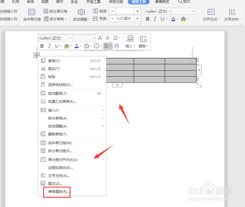在WPS文档中如何给表格逐列设置宽度