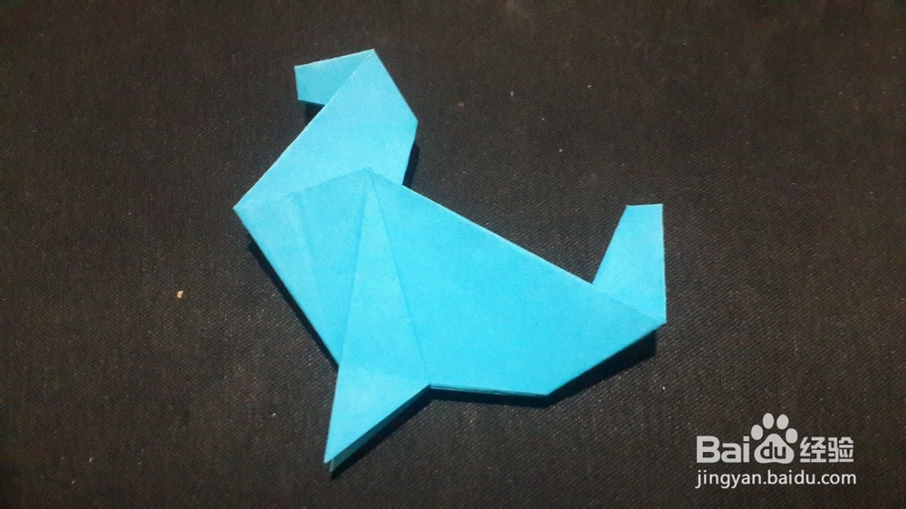 折纸制作：[41]海狗折纸