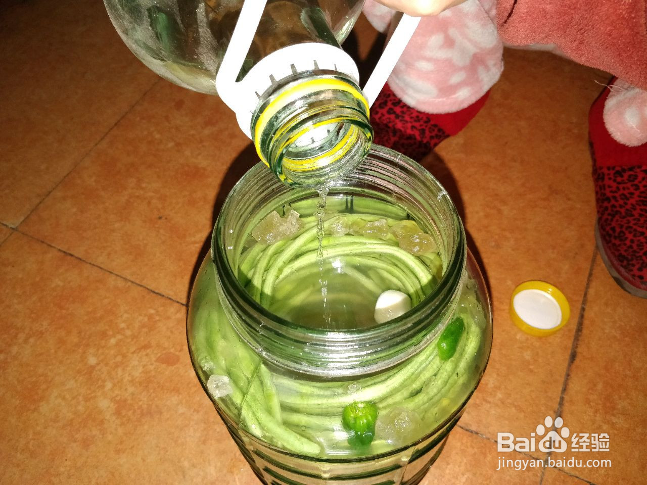 自制酸豆角的做法