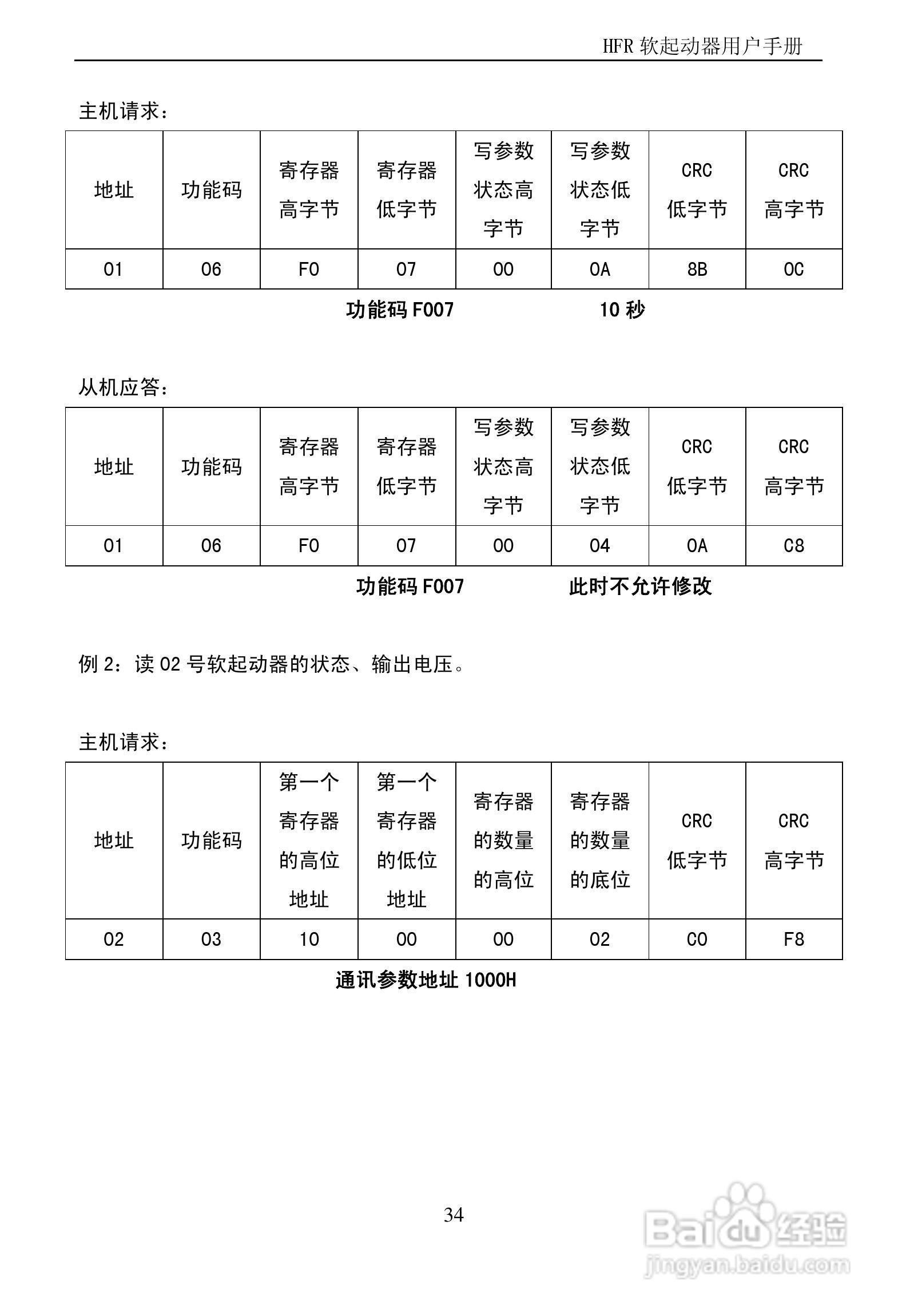 欧瑞传动HFR1315软启动器用户手册:[4]