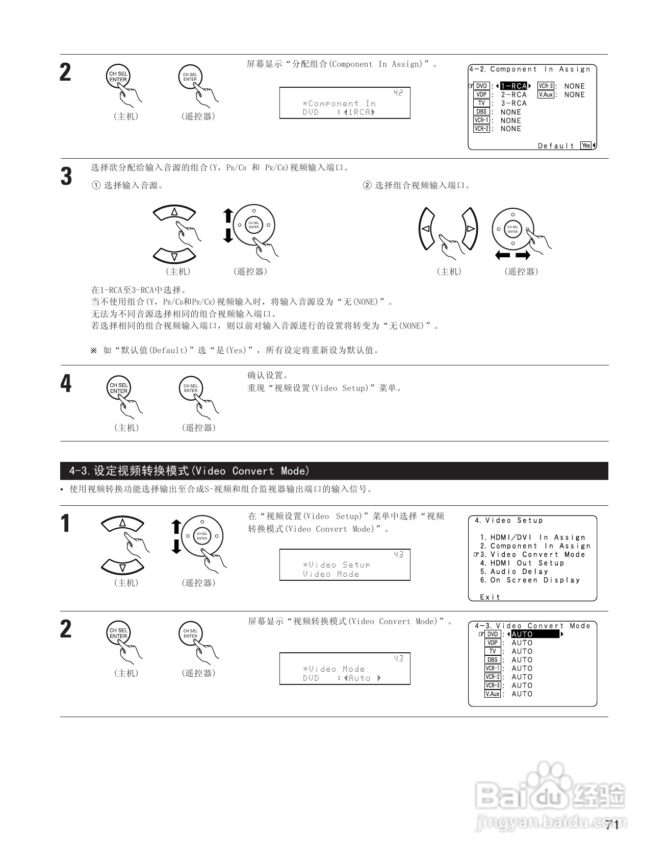 天龙AVC-A11XV 环绕音效扩大机说明书:[4]