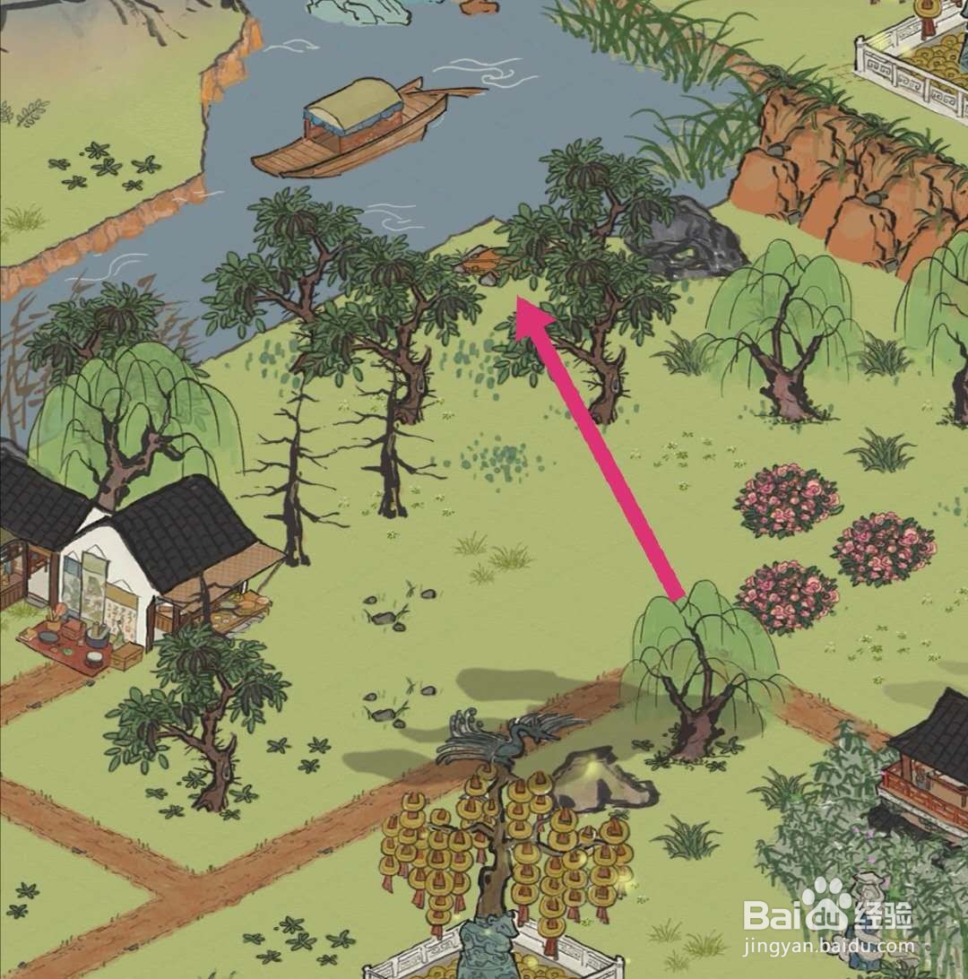 江南百景图秦淮河畔宝箱怎么找